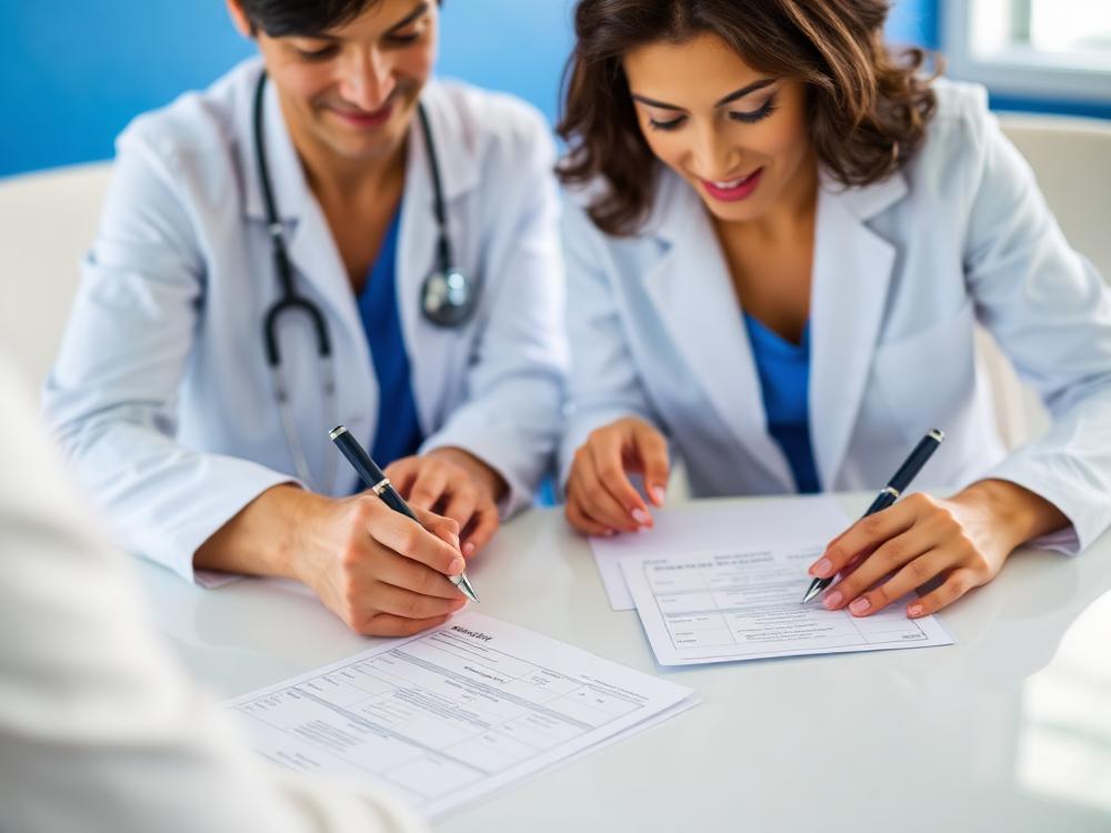 Provider Credentialing specialists at work in a modern healthcare environment